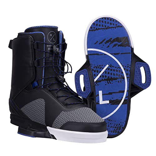 Hyperlite Team X Mens Wakeboard Bindings Black/Blue