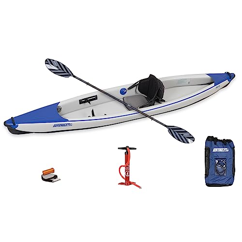 Sea Eagle 393RL RazorLite Inflatable Kayak Pro Package Gray