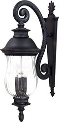 Minka Lavery Outdoor Wall Light 8908-94 Newport Aluminum Lantern 160 Watts Bronze