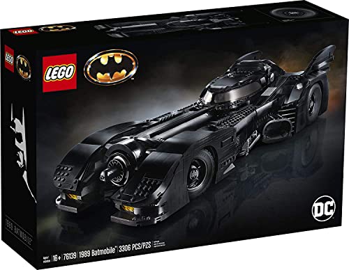 LEGO DC Batman 1989 Batmobile Building Kit 76139 Multicolor