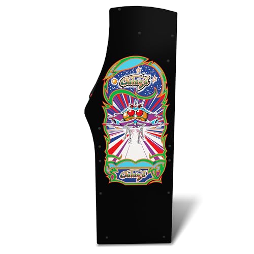 ARCADE1UP Galaga Deluxe Arcade Machine 5ft Cabinet 14 Games 17" Screen Black