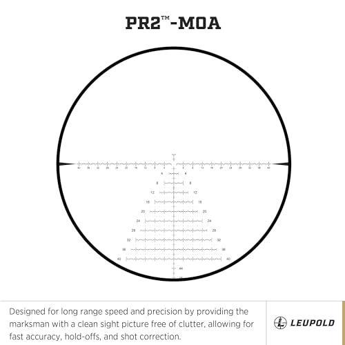 Leupold Mark 4HD 6-24x52 M1C3 Side Focus FFP PR2-MOA Riflescope Matte Finish