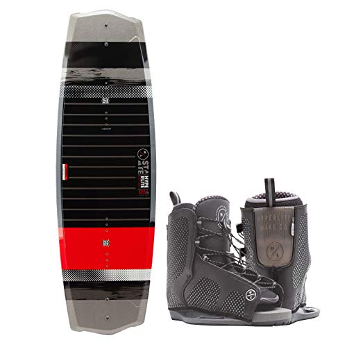 Hyperlite State 2.0 Wakeboard w/Remix Bindings Mens Black 135cm