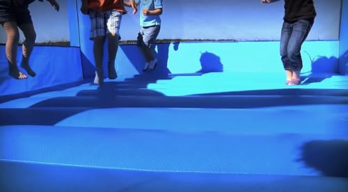 Blast Zone Big Ol Bouncer 15x12 Inflatable Bounce House with Blower Green/Blue