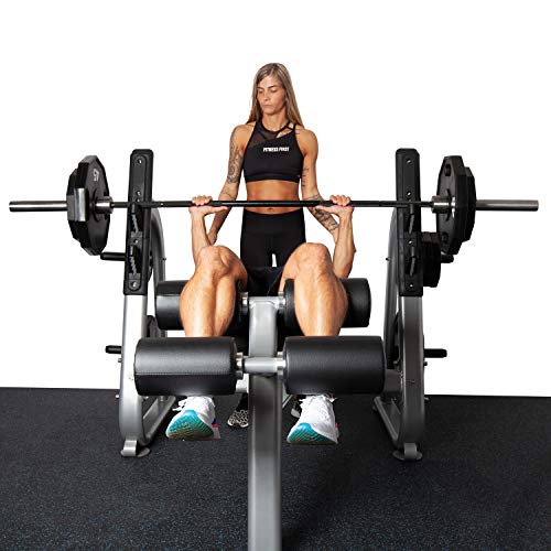 Fitness First Decline Bench Press with Olympic Weight Plate Storage Silver