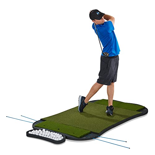 Fiberbuilt Golf 6'x4' Hourglass Pro Studio Mat Kit Green