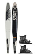 Radar Alloy Senate Waterski w/ Double Vector Boot XL White/Black