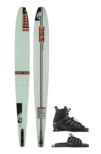 Radar Women's Union Waterski w/Prime Boot Mint/Black/Orange