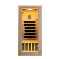 Zugoni Indoor Far Infrared Sauna Room Low EMF 5 Heating Panels 1400W Sauna Style