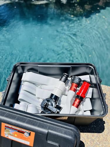 FireFighter1 100 Fire Hose for Instant Pool Water Access in Emergencies