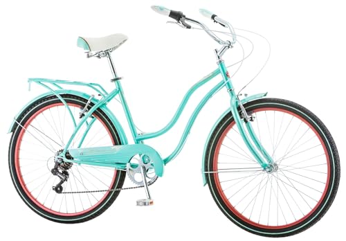 Schwinn Perla Beach Cruiser Bike Blue