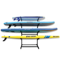 Teal Triangle Freestanding Standup Paddle Board and Surfboard Rack Black