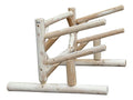 Log Kayak Rack 2 Place 1 Sided SUP Storage Rack Natural