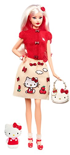 Barbie Hello Kitty Fashion Doll Red