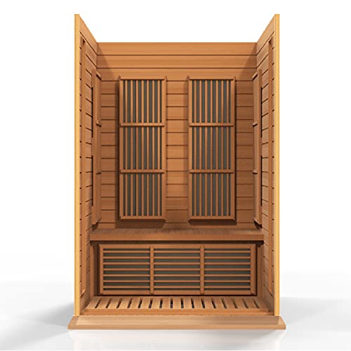 MAXXUS Low EMF Infrared Carbon Cedar Sauna