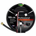 Green Thumb 100' x 5/8" Professional Contractor Black Rubber Garden Hose Pack of 6 Black