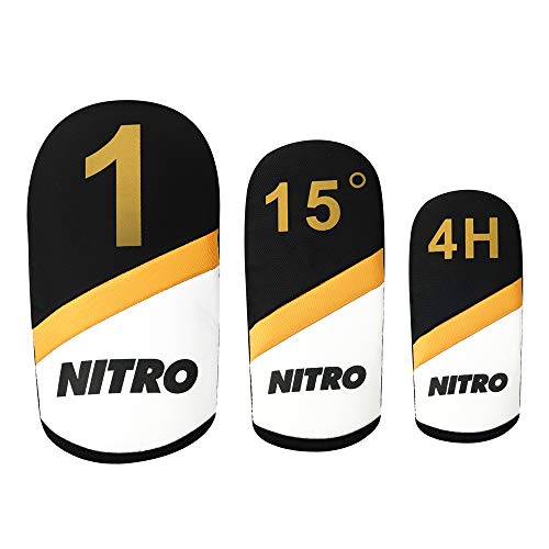 Nitro Golf X Factor 13 Piece Golf Set All Graphite Men's Right Handed Gold/Silver