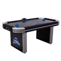 Triumph Sports USA Lumen-X Lazer 6’ Interactive Air Hockey Table Blue-Black