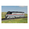 Wondertrail Amtrak O Scale Model Train Set with Engine and Three 60ft Coaches Williams