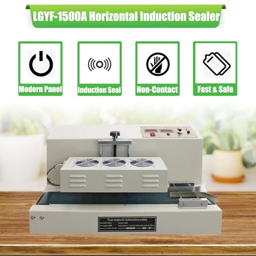 Yokoma Continuous Induction Sealer Desktop Bottle Cap Sealing Machine 220V