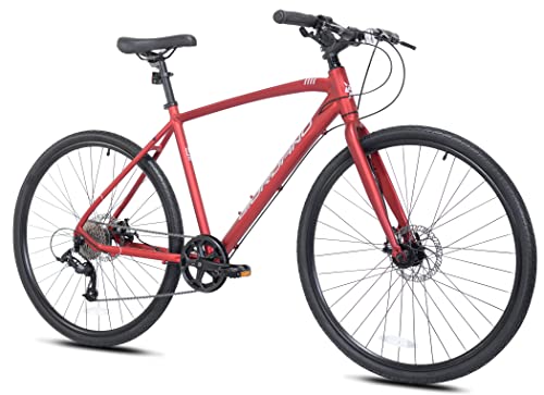 Giordano H2 Men's Hybrid Bicycle Red