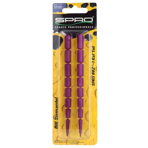 SPRO Fishing SRT40Z1-TL-PPL BBZ1 Rat 40 Fishing Lures Rpl Tail Purple