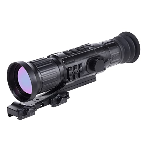 WestHunter NTS35 Thermal Imaging Long Range Tactical Infrared Night Vision Scope with Rangefinder Black 35mm