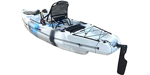 BKC PK10 Pedal Fishing Kayak - Paddle & Seat Included