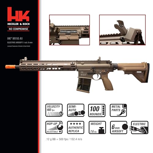 Umarex Heckler & Koch HK M110 A1 Airsoft AEG Rifle Tan