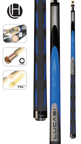 Lucasi Hybrid L-H10 Original Genesis Golf Style Cue Blue