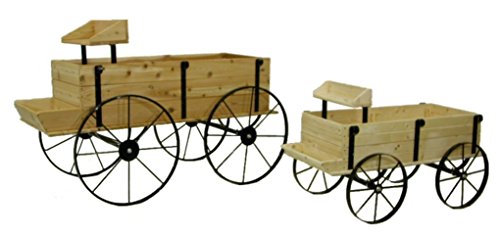 Frontier Carriages Mini Western Wagon Treated Wood