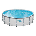 Summer Waves 16' Elite Frame Above-Ground Pool White