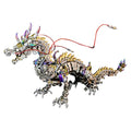 ModelForgeX DIY Mechanical Dragon Model Kit 3D 50cm Metal Punk 2030+ PCS Multicolor