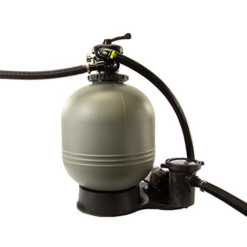 Waterway Carefree 22" Sand Filter System with .95 THP Hi-Flo Pump Grey