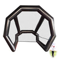 INTSUPERMAI Inflatable Golf Practice Net Black