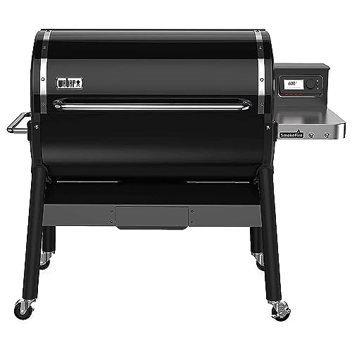 Weber SmokeFire EX6 (2nd Gen) Wood Fired Pellet Grill Black