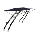 Reborn Tower Launch Reverse Arch Universal Wakeboard Boat Tower Black w/ Black Bimini