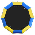 RAVE Sports Bongo 13' Water Bouncer Trampoline with Ladder Blue/Yellow