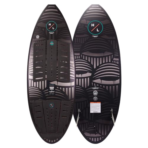 Hyperlite Ranger 4.10 Wakesurf Board Black/Grey