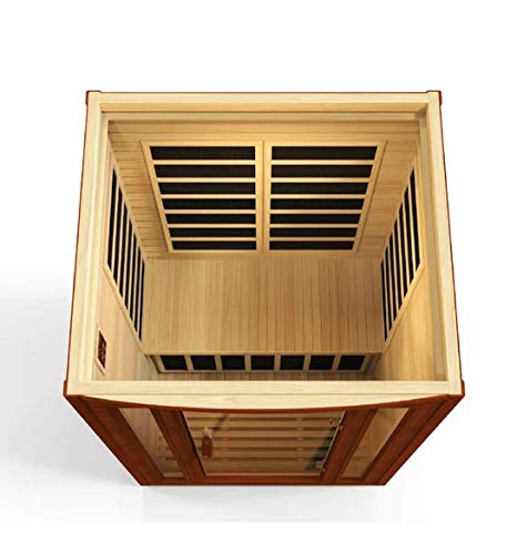 DYNAMIC SAUNAS San Marino 2-Person Low EMF Far Infrared Sauna