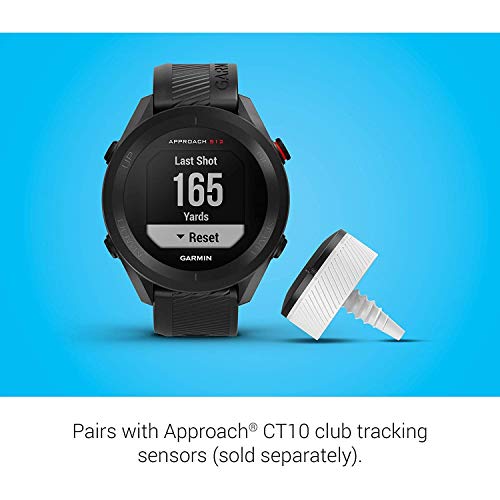 Garmin Approach S12 GPS Golf Watch Black Bundle