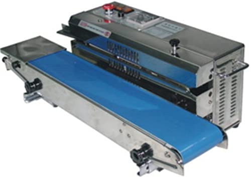 American International Electric Portable Horizontal Stainless Steel Conveyor Band Sealer