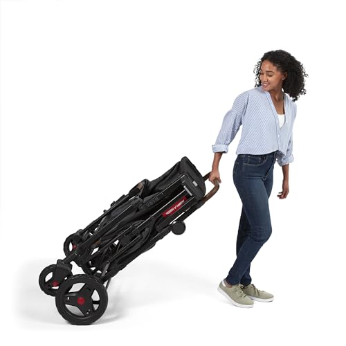 Radio Flyer Voya XT Quad Stroller Wagon 4-Seater Gray