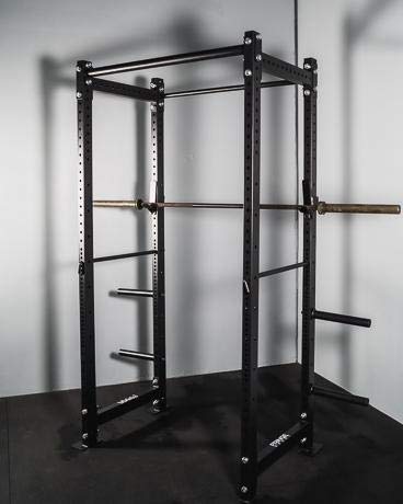 FringeSport Floor-Mounted Power Cage for Weightlifting & Pullups