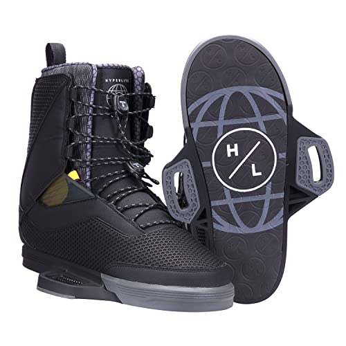 Hyperlite Capitol Mens Wakeboard Bindings Black/Grey