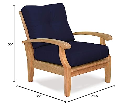 Douglas Nance Cayman Club Chair Navy