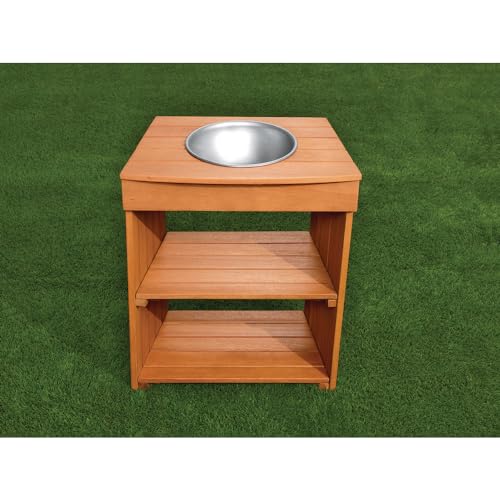 Excellerations Kids Outdoor Play Sink & Mud Kitchen Playset