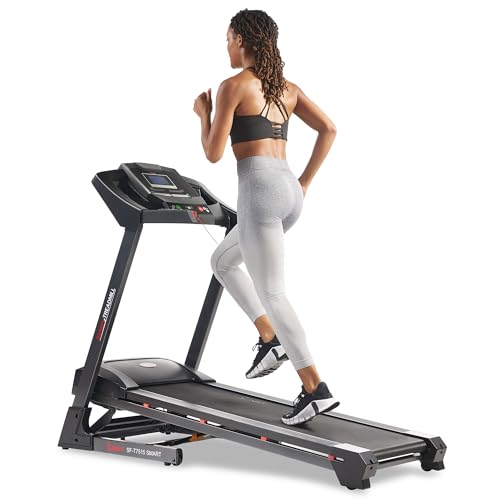Sunny Health & Fitness Smart Treadmill Black