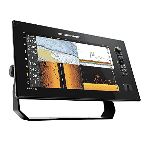 Humminbird APEX 13 MEGA SI+ Chartplotter Black