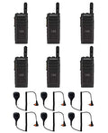 SR-Moto SL300-V-SC-99 VHF Digital DMR Display Radio with M4013 Speaker Microphone - 6 Pack